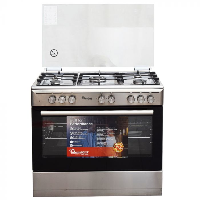 RAMTONS  5GAS 90 by 60 INOX COOKER- RF/499