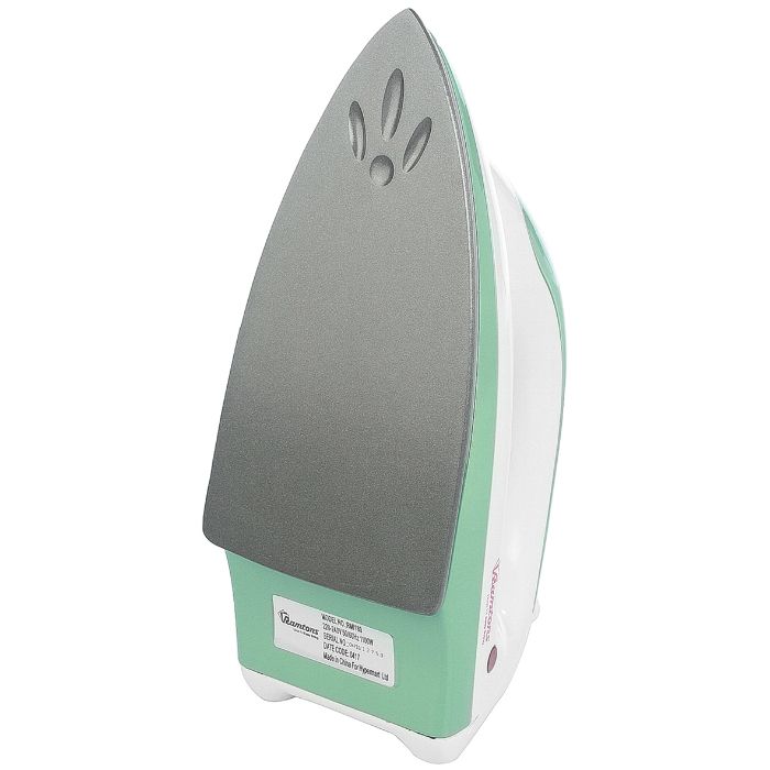RAMTONS WHITE AND GREEN DRY IRON-RM/180