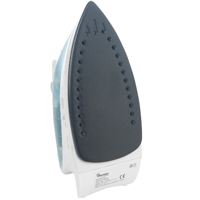 RAMTONS WHITE AND BLUE STEAM IRON-RM/187