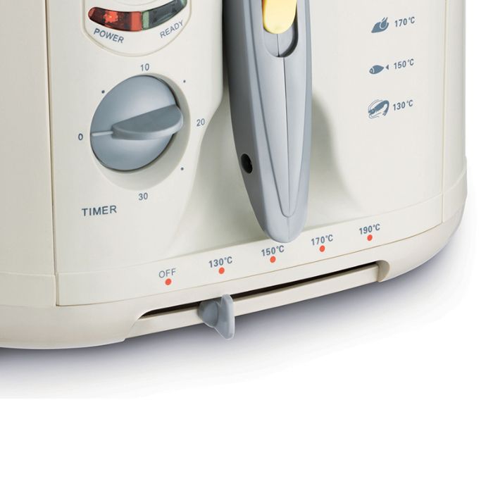 RAMTONS  DEEP FRYER WHITE- RM/249