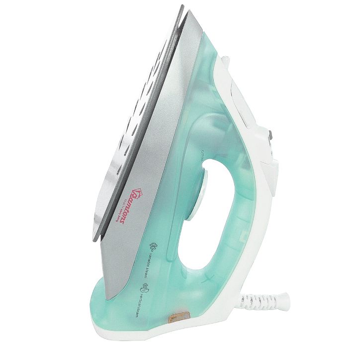 RAMTONS GREEN AND WHITE STEAM IRON - RM/306