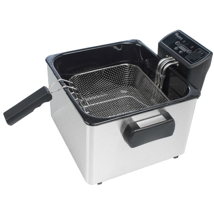 RAMTONS  DEEP FRYER STAINLESS STEEL- RM/370