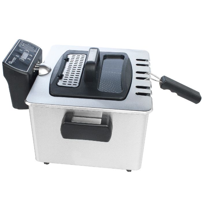 RAMTONS  DEEP FRYER STAINLESS STEEL- RM/370