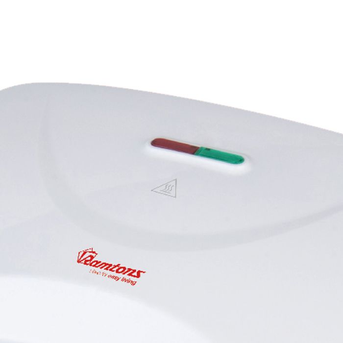 Ramtons 2 SLICE SANDWICH TOASTER WHITE- RM/479