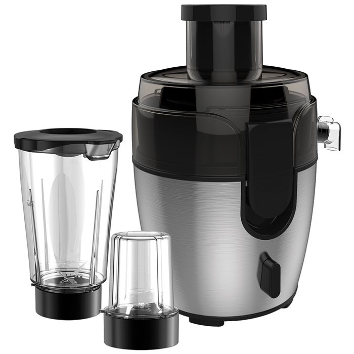 RAMTONS 3-IN-1 JUICER BLENDER GRINDER, BLACK- RM/541