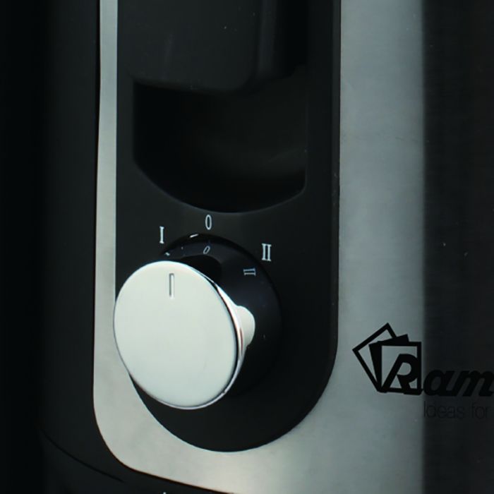 RAMTONS JUICE EXTRACTOR BLACK & SILVER 2 SPEED- RM/598