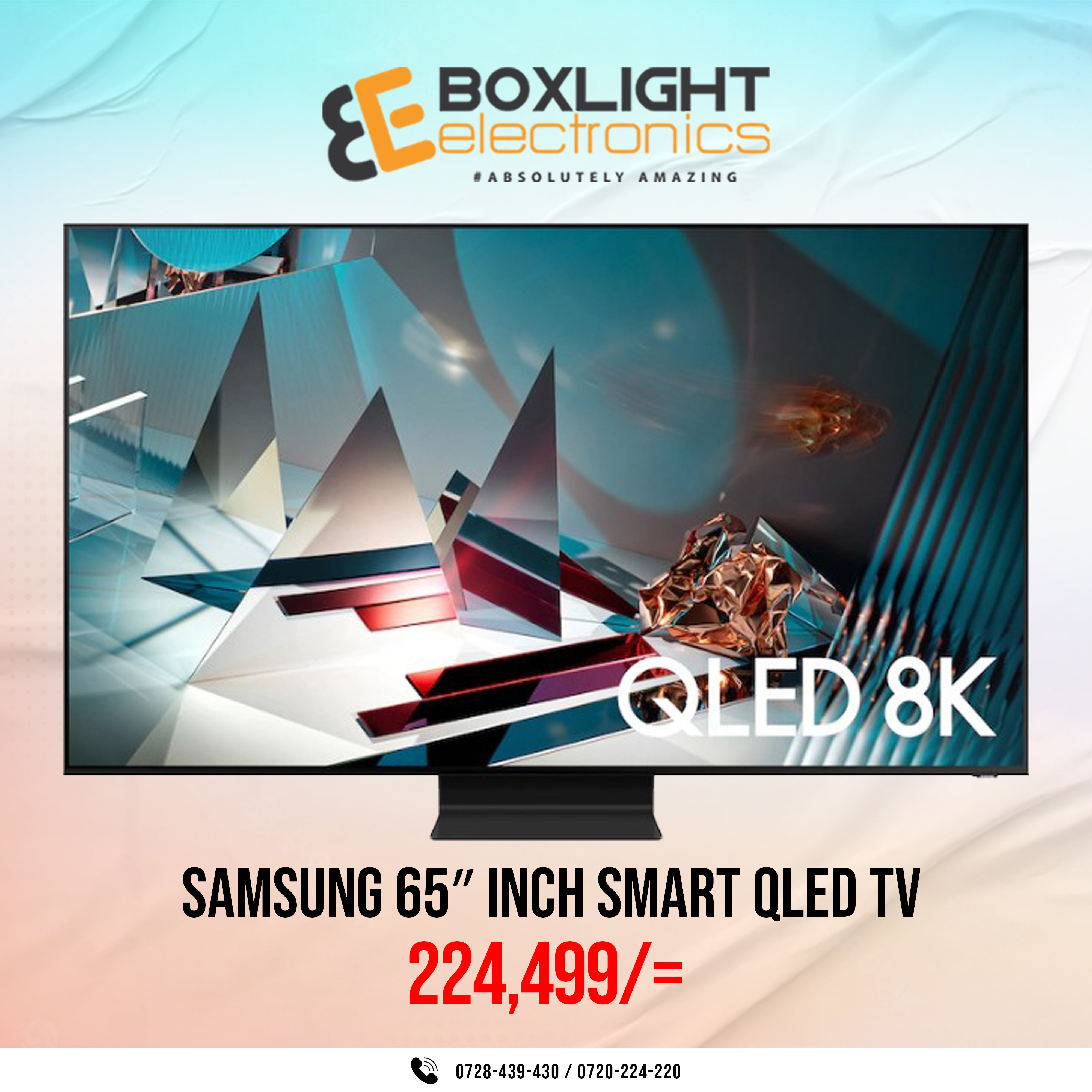 Samsung 65″ Inch QA65Q80CAU Smart QLED TV