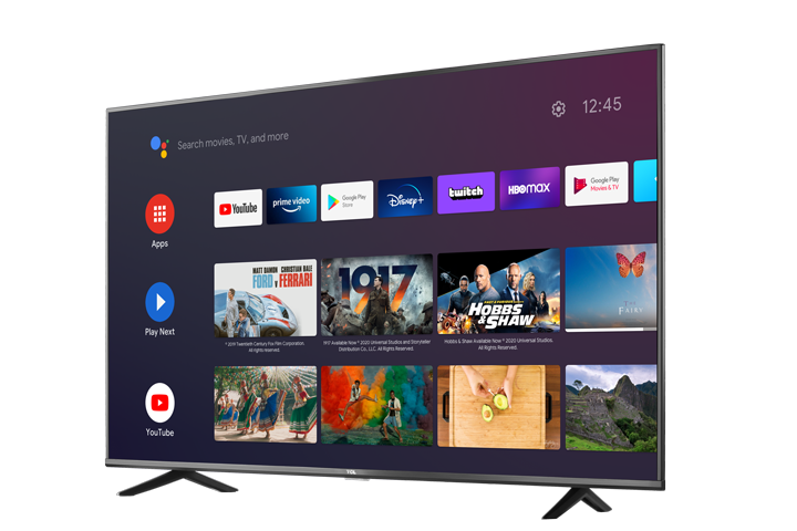 Tcl 32" Smart Android Frameless Tv + Free Wall Bracket