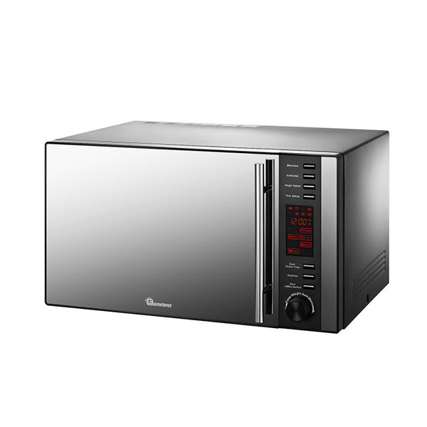 RAMTONS 25 LITERS MICROWAVE+GRILL BLACK- RM/326