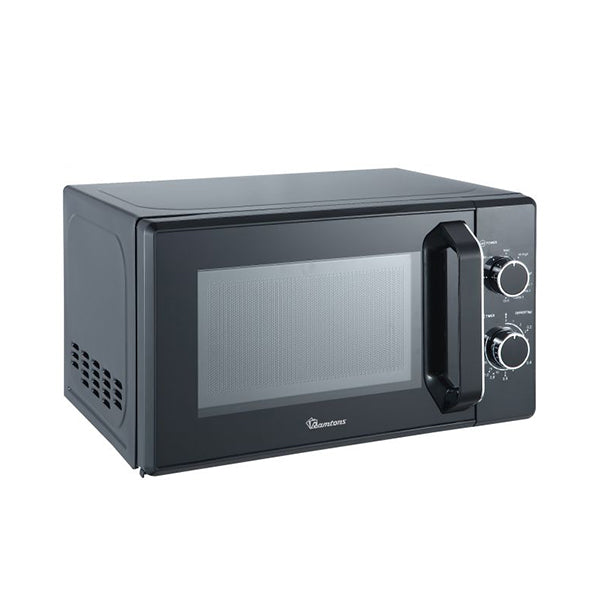 RAMTONS 20 LITERS MANUAL MICROWAVE BLACK- RM/573