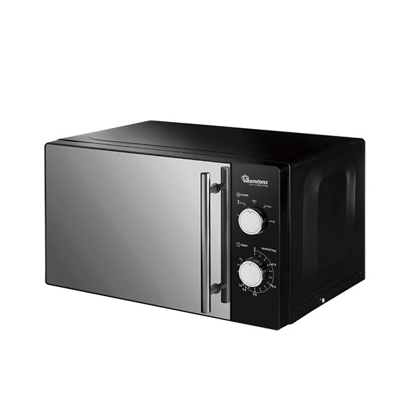 RAMTONS 20 LITERS MANUAL MICROWAVE BLACK- RM/459