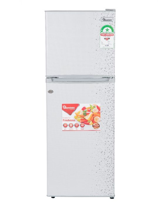 RAMTONS 128 LITERS 2 DOOR DIRECT COOL FRIDGE, MAR SILVER- RF/171