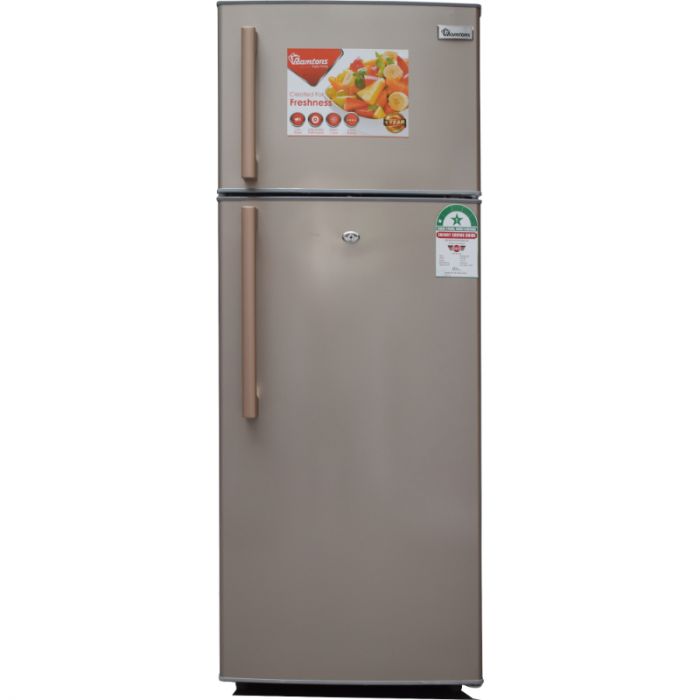RAMTONS 213 LITERS 2 DOOR DIRECT COOL FRIDGE, CHAMPAGNE- RF/243