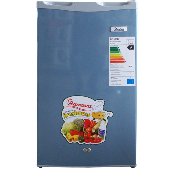 RAMTONS 90 LITERS SINGLE DOOR FRIDGE, BLUE- RF/246