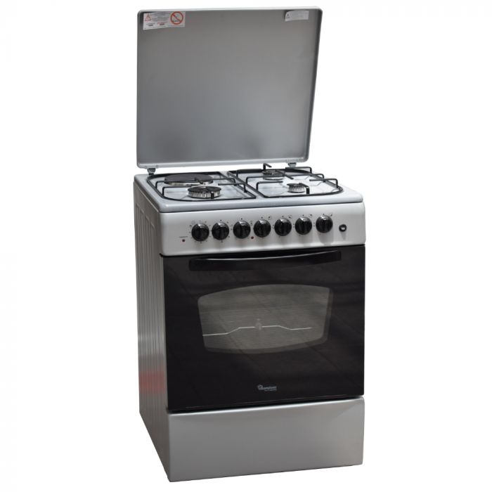 Ramtons 3G+1E 60X60 SILVER COOKER- RF/406