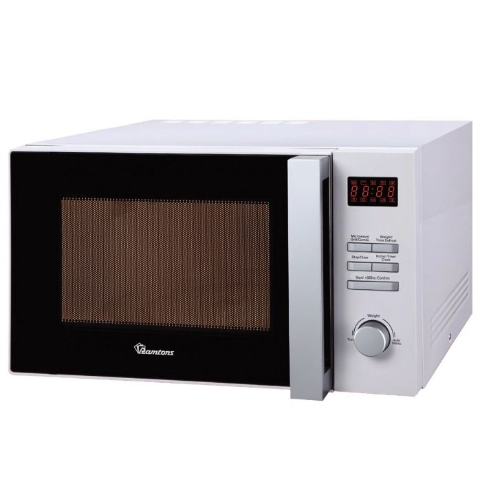 RAMTONS 25 LITRES MICROWAVE+GRILL WHITE- RM/551