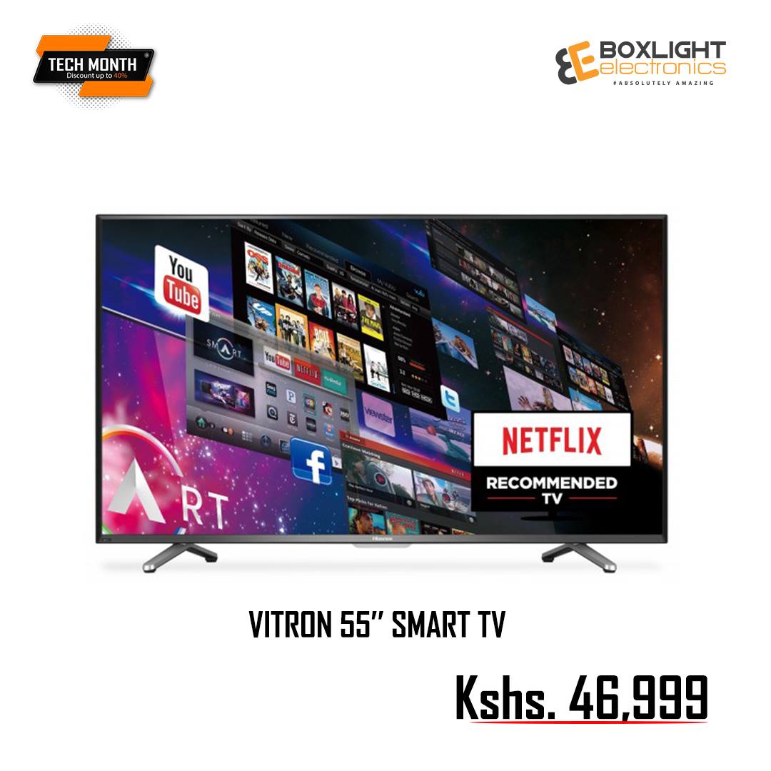 Vitron 55" Inch 4K Frameless UHD Smart WebOS TV