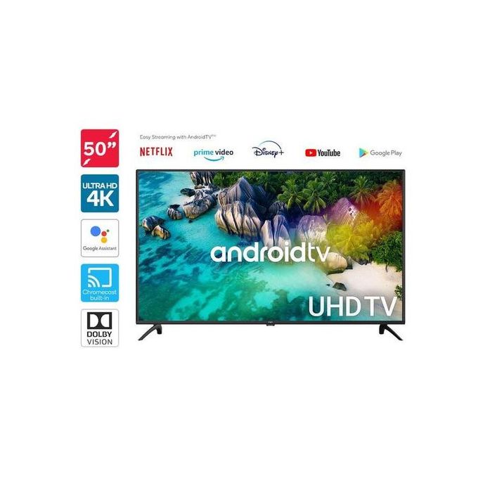 Vitron 50" Inch FRAMELESS 4K UHD Android TV BLUETOOTH