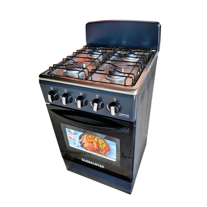 Globalstar Free Standing 4 Gas Burner Cooker With Oven