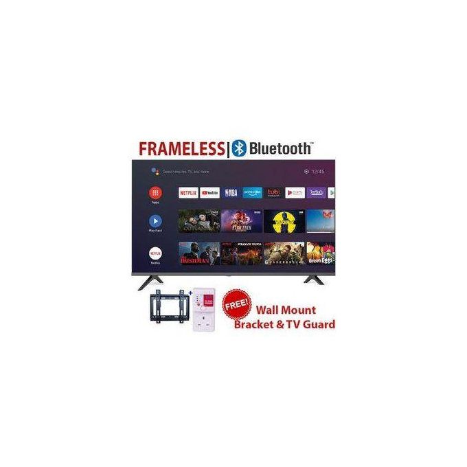 Solarmax 43" Smart Android Frameless TV + FREE BRACKET