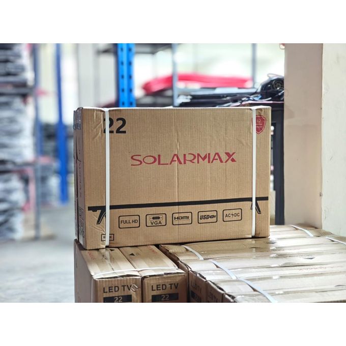 Solarmax 22 inches Digital TV AC / DC Solar TV Full HD , VGA , HDMI , USB , Free to Air