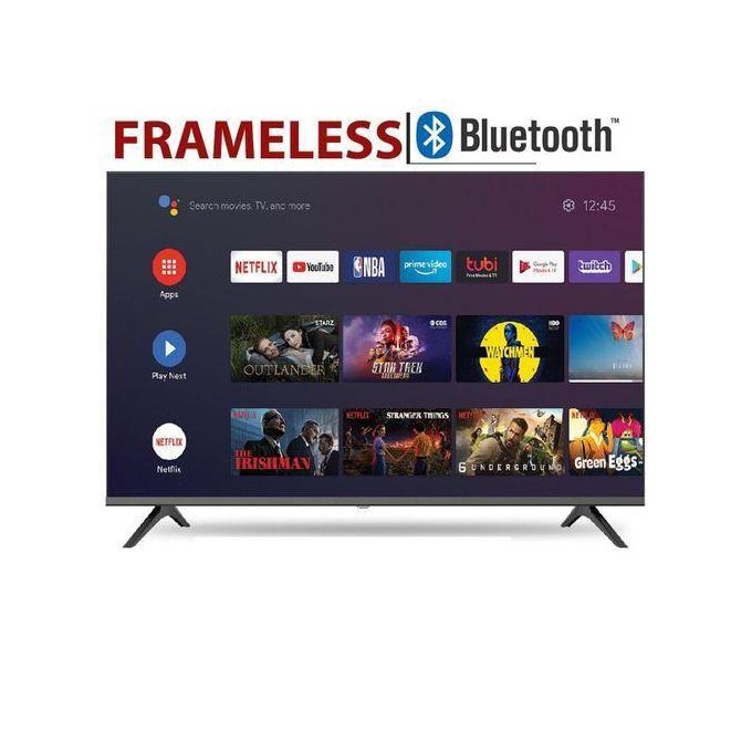 Solarmax 43" Inch FULL HD ANDROID TV,NETFLIX,DECODER,BLUETOOTH-ENABLED+WI-FI+Power Guard+BRACKET