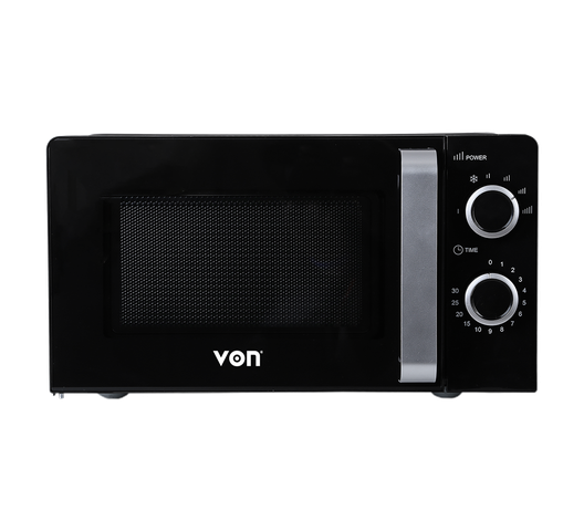 Von VAMS-20MGX Microwave Oven Solo 20L – Black