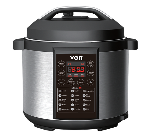 Von VSCP60MMX Pressure Cooker 1000W - 6L