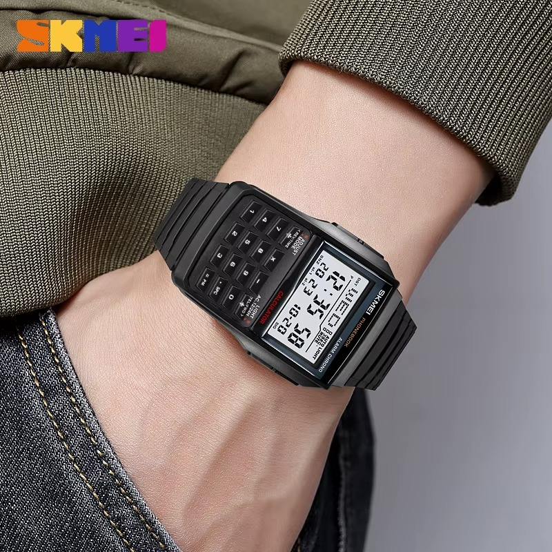KMEI 2255 Calculator Design Classic Watch Fashion Men