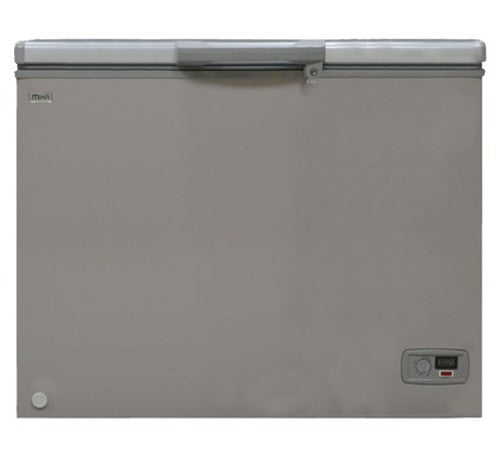 Mika Chest Freezer, 280L, Aluminum Inner, Silver Grey - MCF300SG