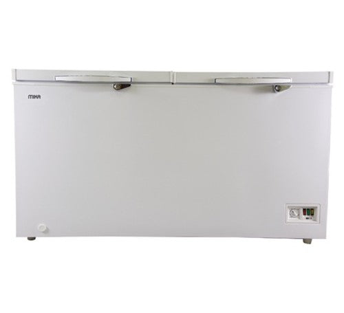 Mika Chest Freezer, 445L, Aluminum Inner, White - MCF420W