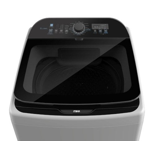 Mika Washing Machine, 16Kg, Fully Automatic, Top Load, Dark Silver - MWATL3616DS