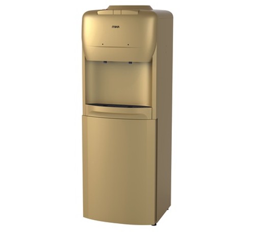 Mika Water Dispenser, Standing , Hot & Normal with Cabinet, Gold & Black - MWD2206GBL