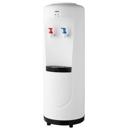 Mika Water Dispenser, Floor Standing, Hot & Cold, Compressor Cooling, White & Black - MWD2501WB