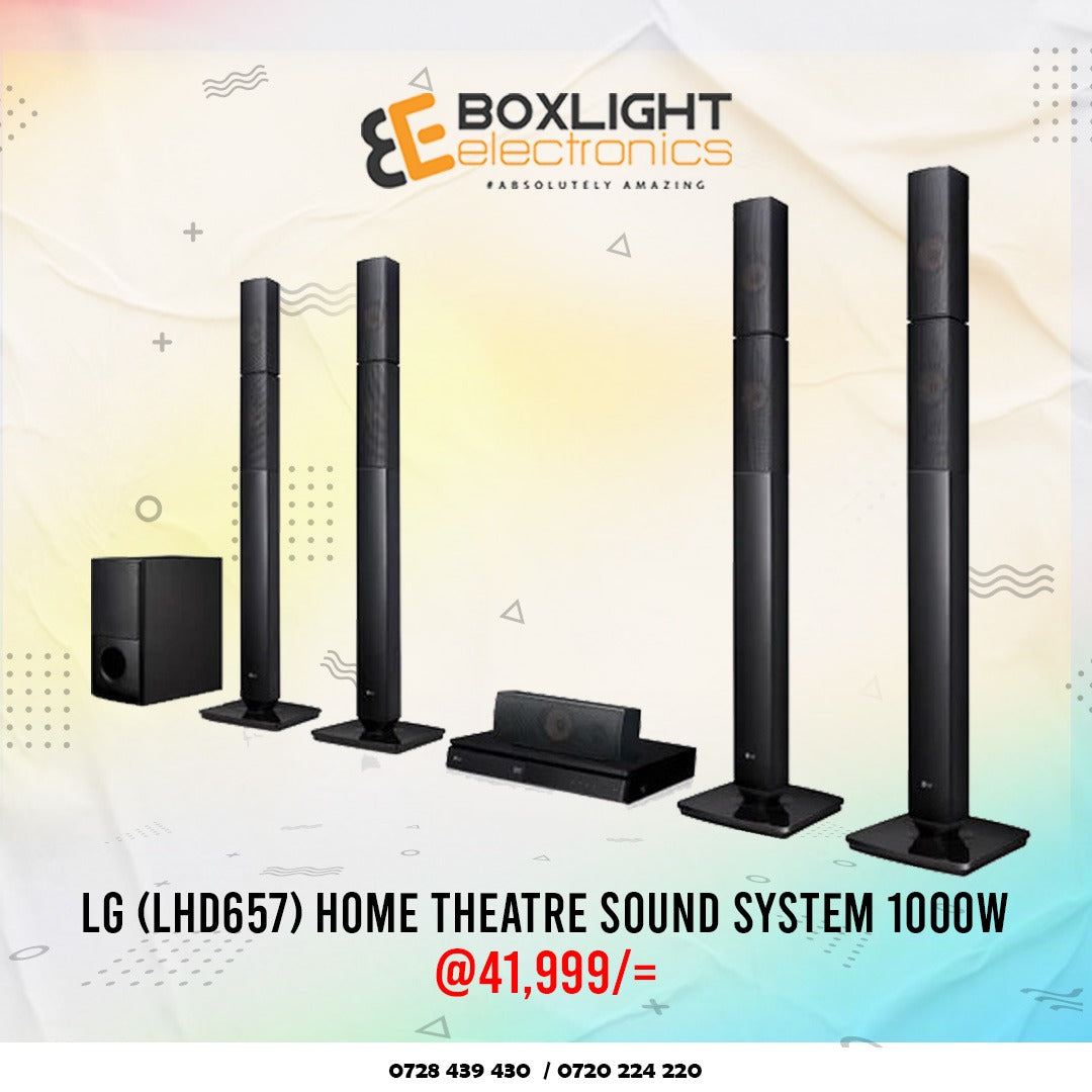 LG LHD657 5.1Ch 1000W DVD Home Theater System