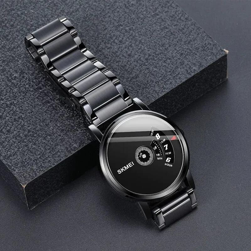 SMKEI Men's Stainless Steel Waterproof Watch