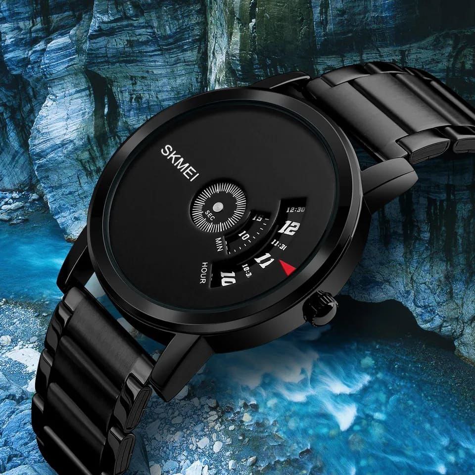 SMKEI Men's Stainless Steel Waterproof Watch