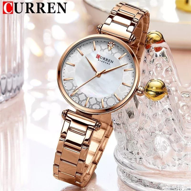 Curren Ladies Watch with Stainless Steel Bracelet