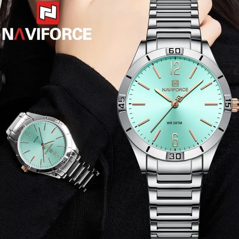 NAVIFORCE Women's Elegant Stainless Steel Watch