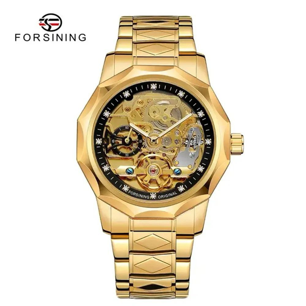 Forsining Silver Men's Automatic Mechanical Watch