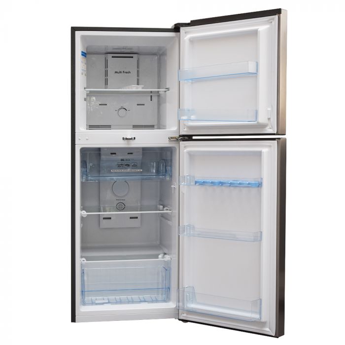 RAMTONS 196 LITRES DOUBLE DOOR NO FROST FRIDGE, SILVER- RF/239