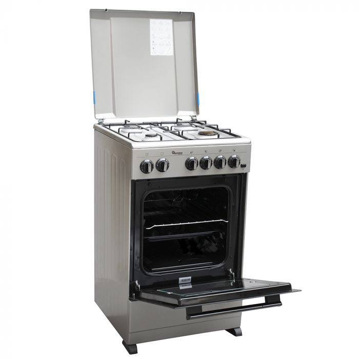 RAMTONS 4 GAS 50X50 ALL GAS COOKER SILVER - RF/356