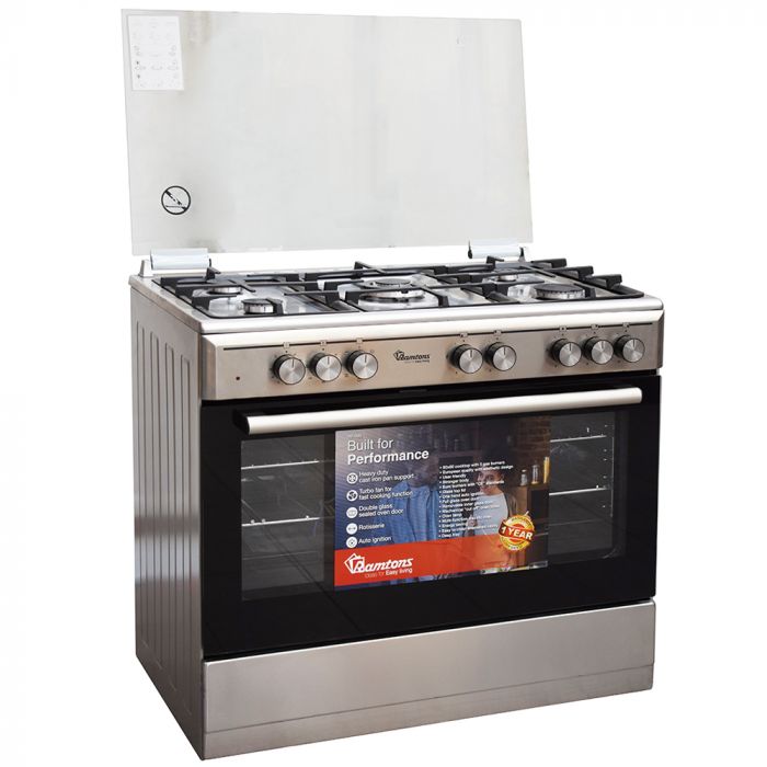 RAMTONS  5GAS 90 by 60 INOX COOKER- RF/499