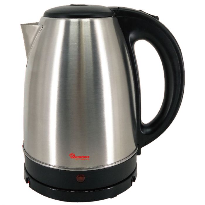 Ramtons CORDLESS ELECTRIC KETTLE 1.7 LITERS STAINLESS STEEL- RM/398
