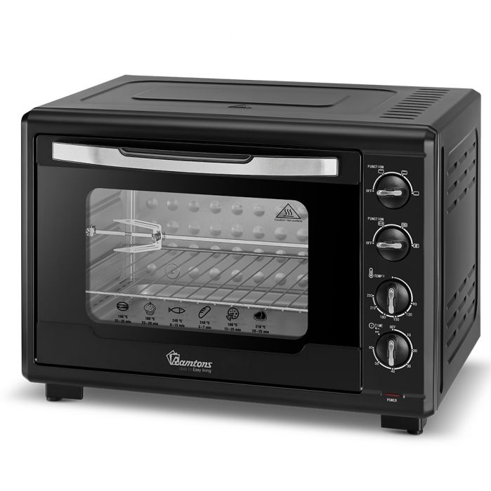 Ramtons OVEN TOASTER FULL SIZE BLACK- RM/587