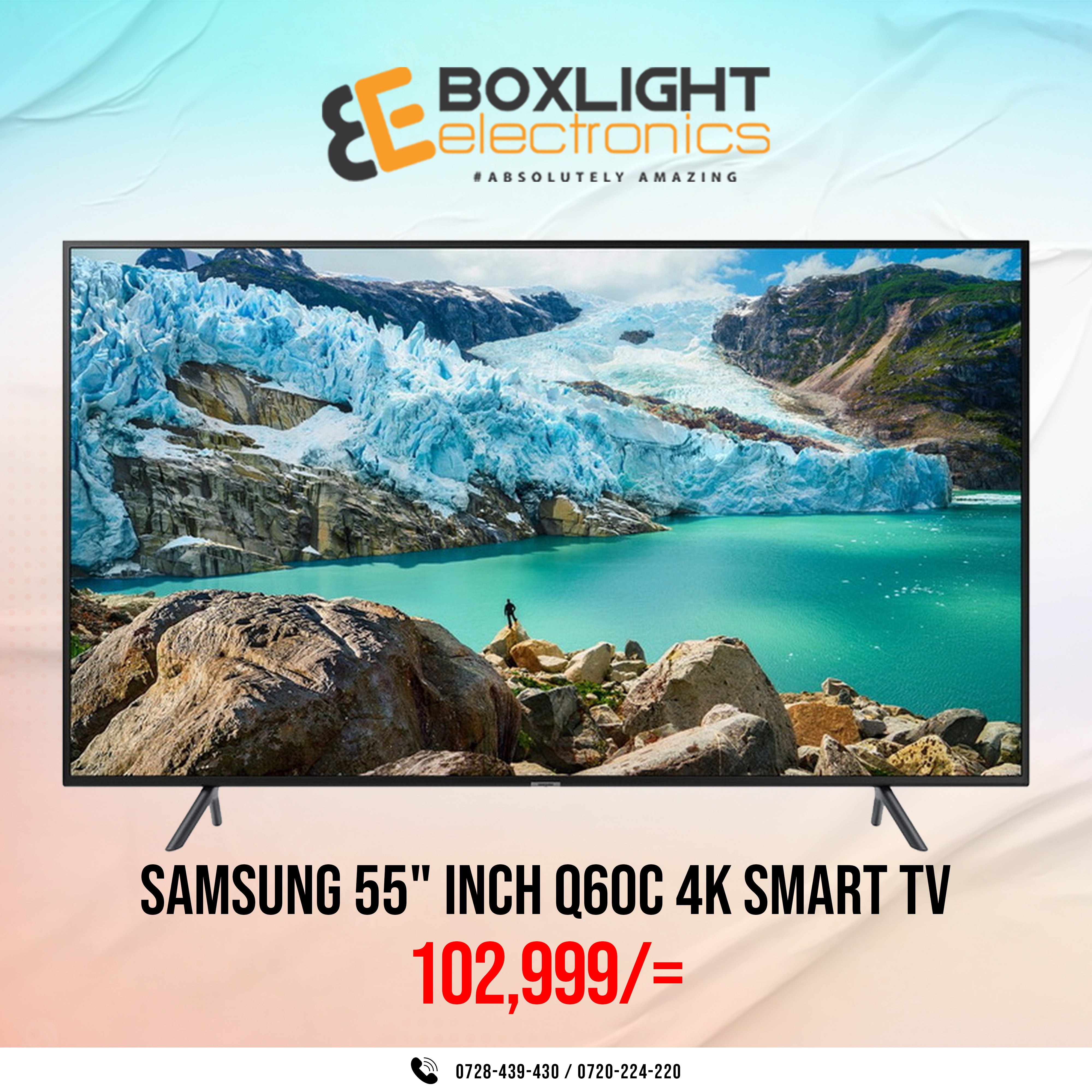 Samsung 55" Inch Q60C 4K Smart TV (2023) – QA55Q60CAU