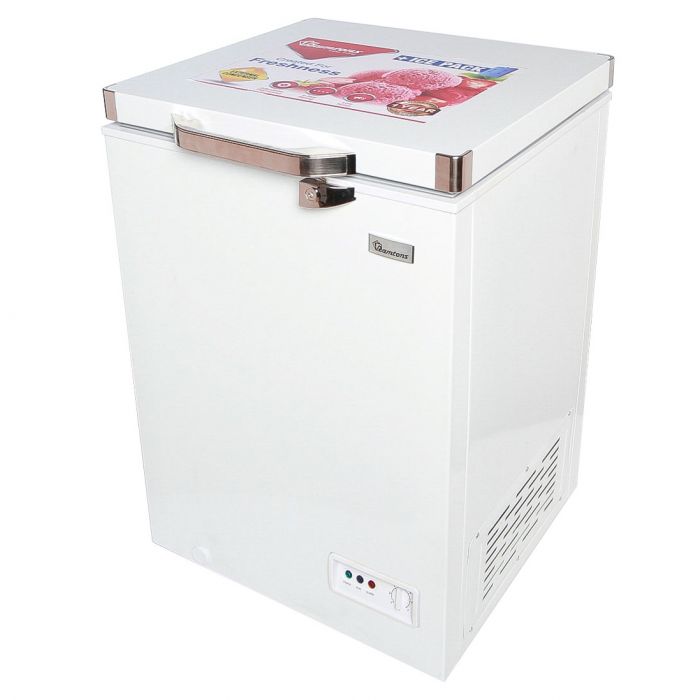 RAMTONS 93 LITERS ALUMINIUM INTERIOR CHEST FREEZER- CF/230
